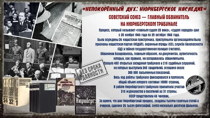 20.11.25 «Непокорённый дух Нюрнбергское наследие»